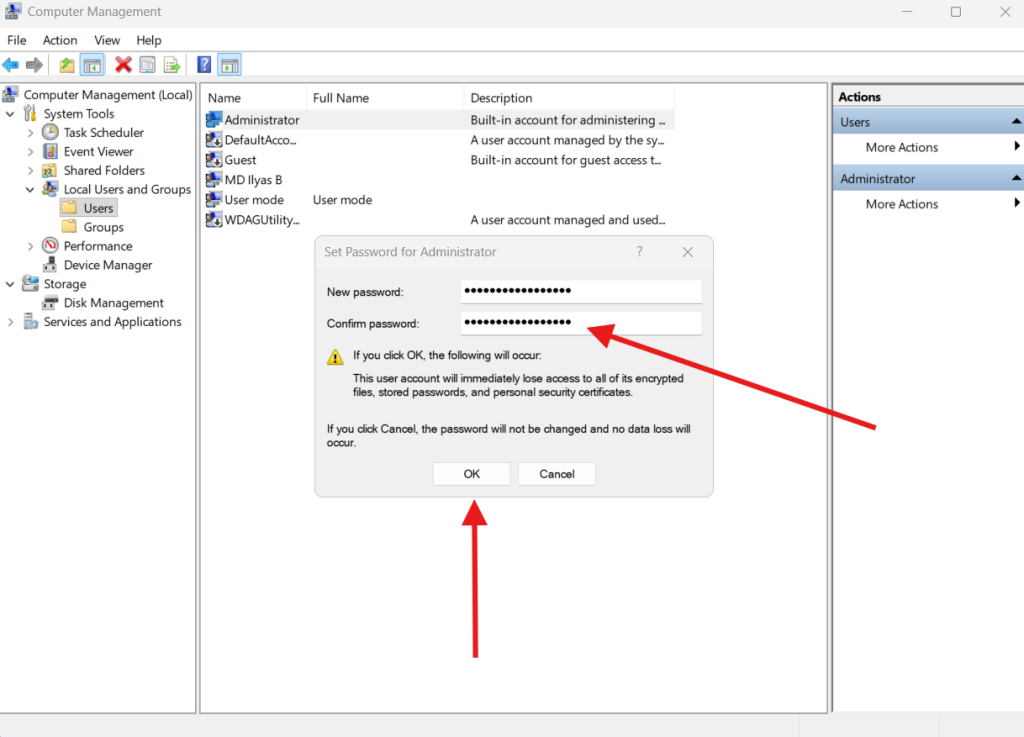 activate administrator account in windows 11