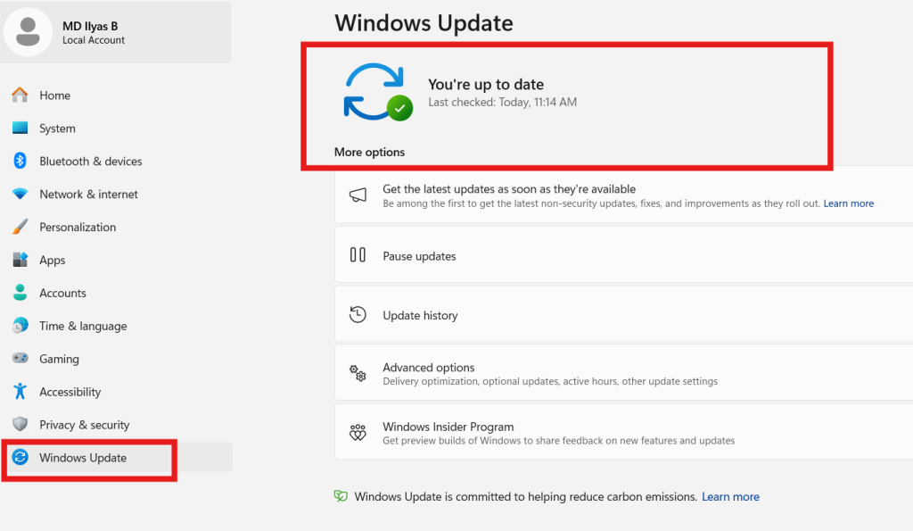windows 11 security update