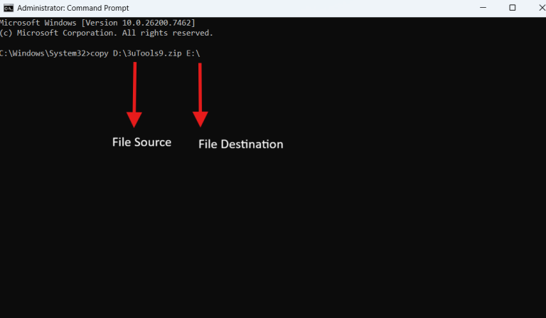 copy command