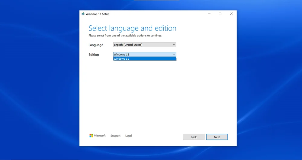 install windows 11 os