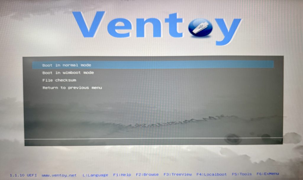 reset administrator password