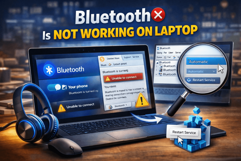 Bluetooth is not working on laptop