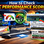 How to check PC performance score