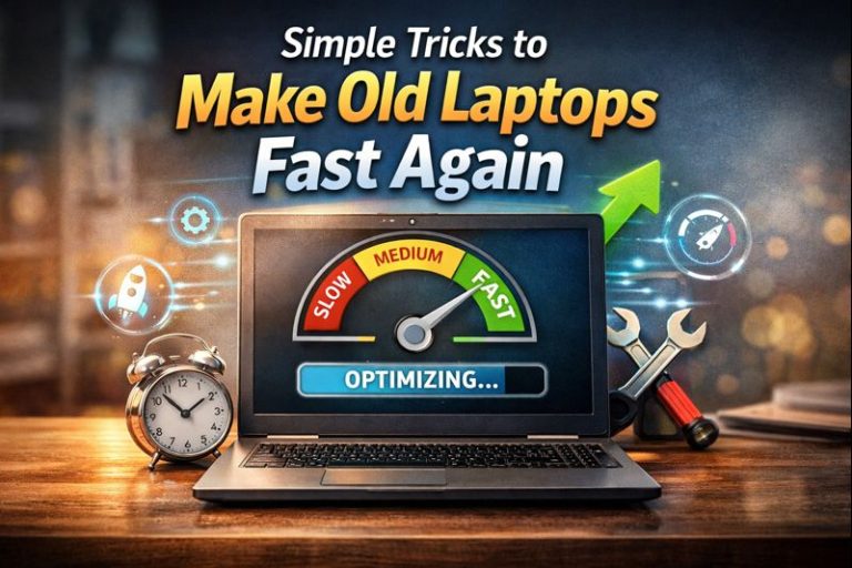 make old laptops fast again