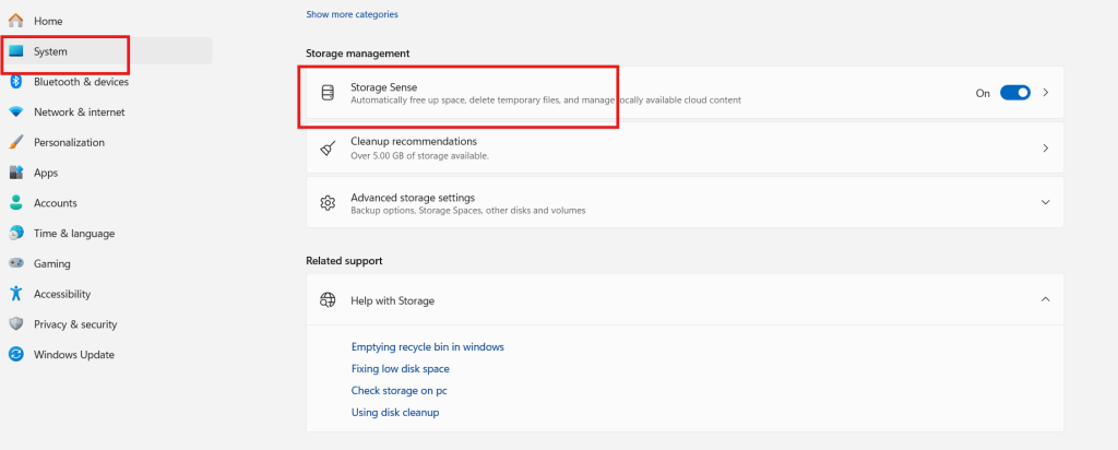 clear cache in Windows 11