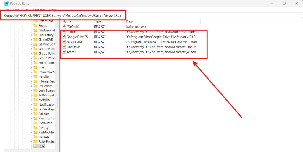 disable startup programs in Windows