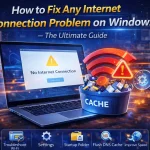 fix any internet connection problem on Windows