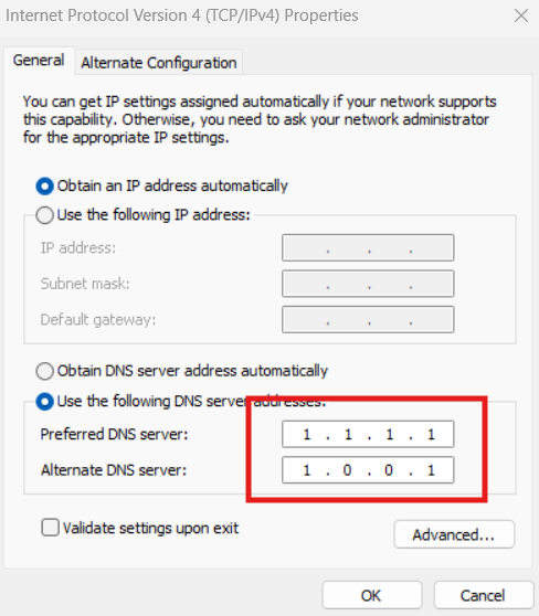 fix any internet connection problem on Windows