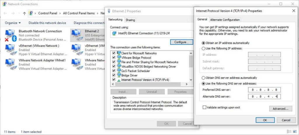 DNS Server Not Responding Error in Windows