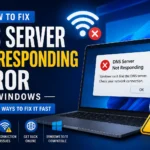 DNS Server Not Responding Error in Windows